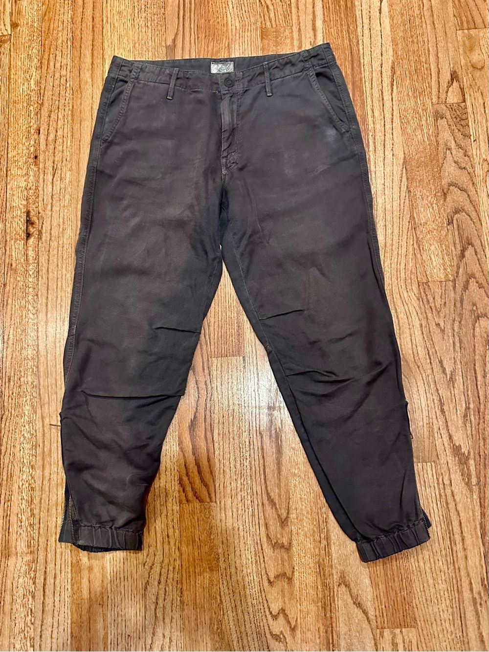 Casual Cotton Cropped Cargo Pants